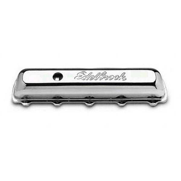 Edelbrock Signature Series Valve Cover - Chrome E11-4485